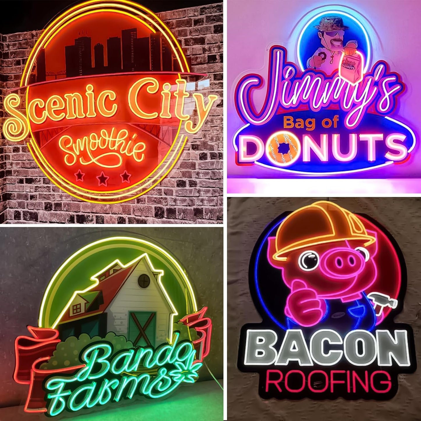 CIONAOR Custom Neon Sign, Custom LED Neon Sign Customizable for Business Salon Beauty Nail Studios Light Up Name Sign, Personalized Neon Light Suitable for Bar Bakeries Coffee Shop Decorations