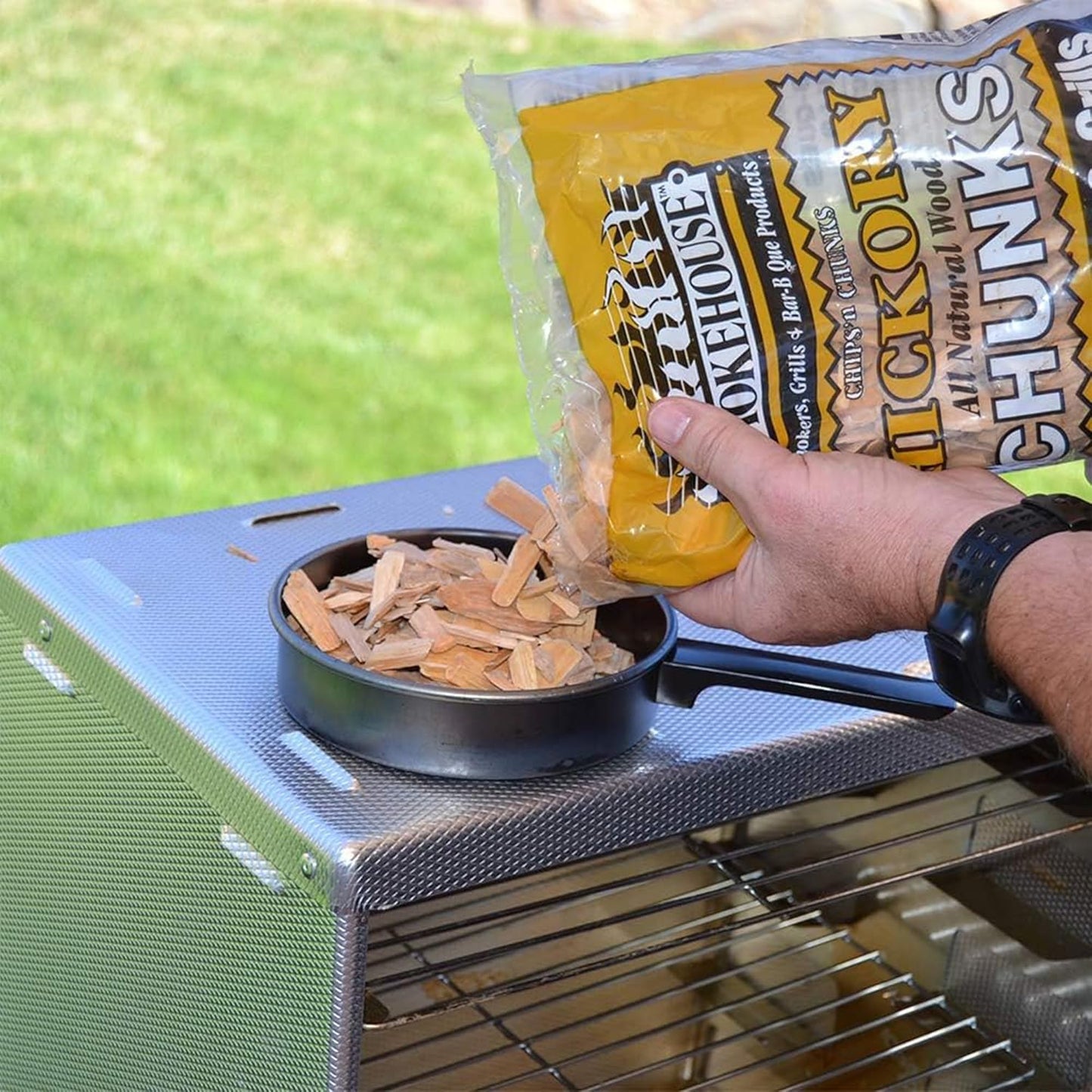 All Natural Flavored Wood Smoking Chunks