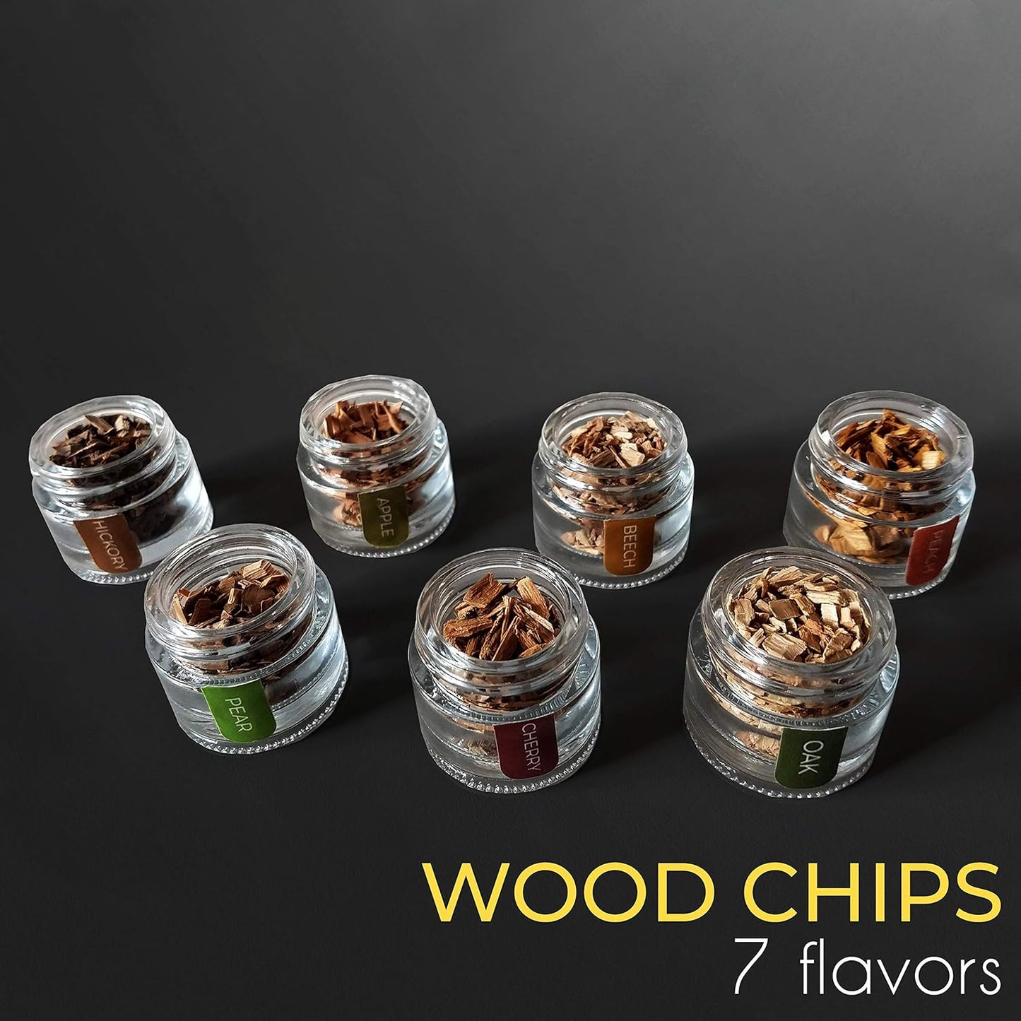 Cocktail Smoker Kit - Whiskey Smoker Kit - Smoke Infuser - Universal Kit, 14 PCS, Smoker Machine with Accessories and Wood Chips - Indoor Smoker - Gift for Men
