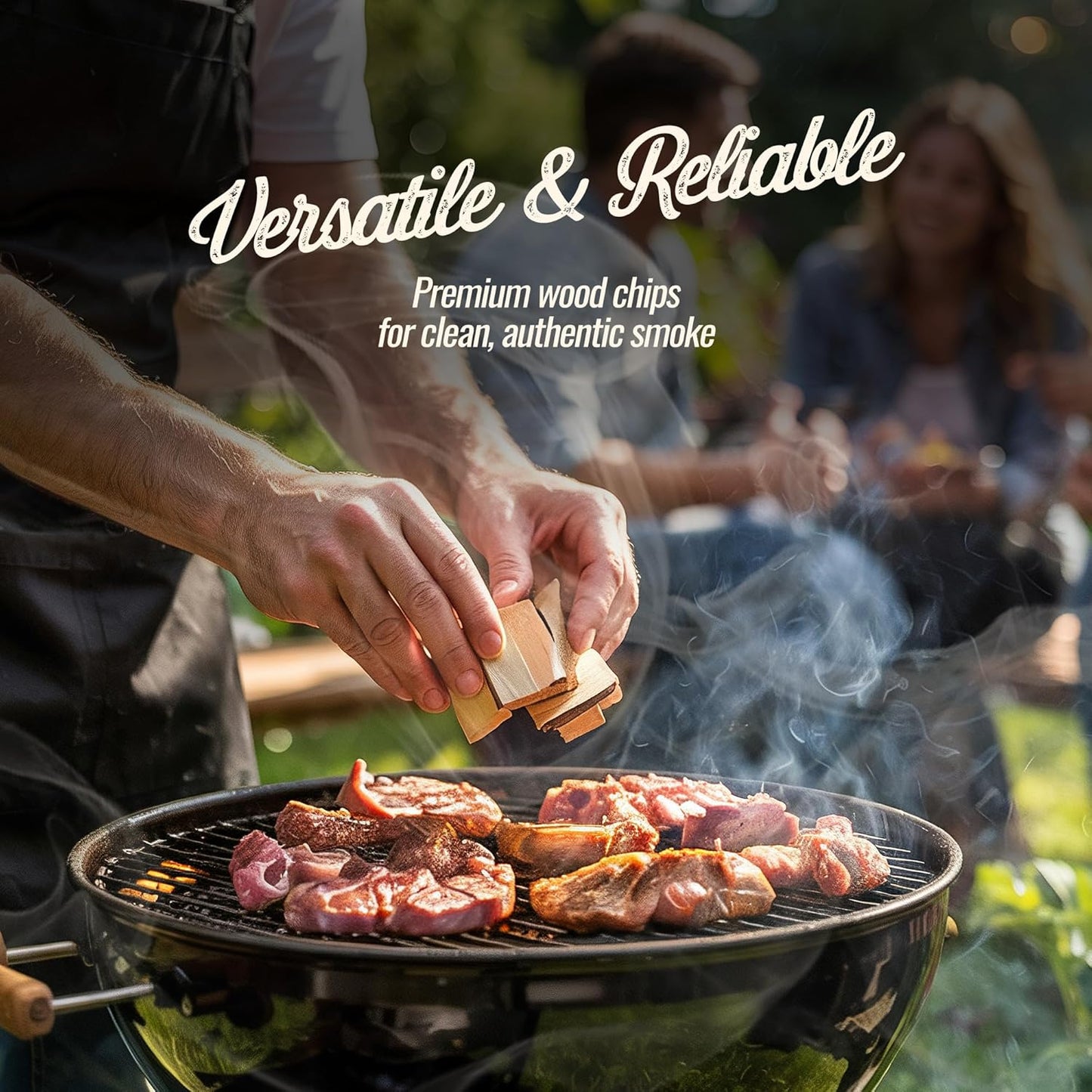 All Natural Flavored Wood Smoking Chunks