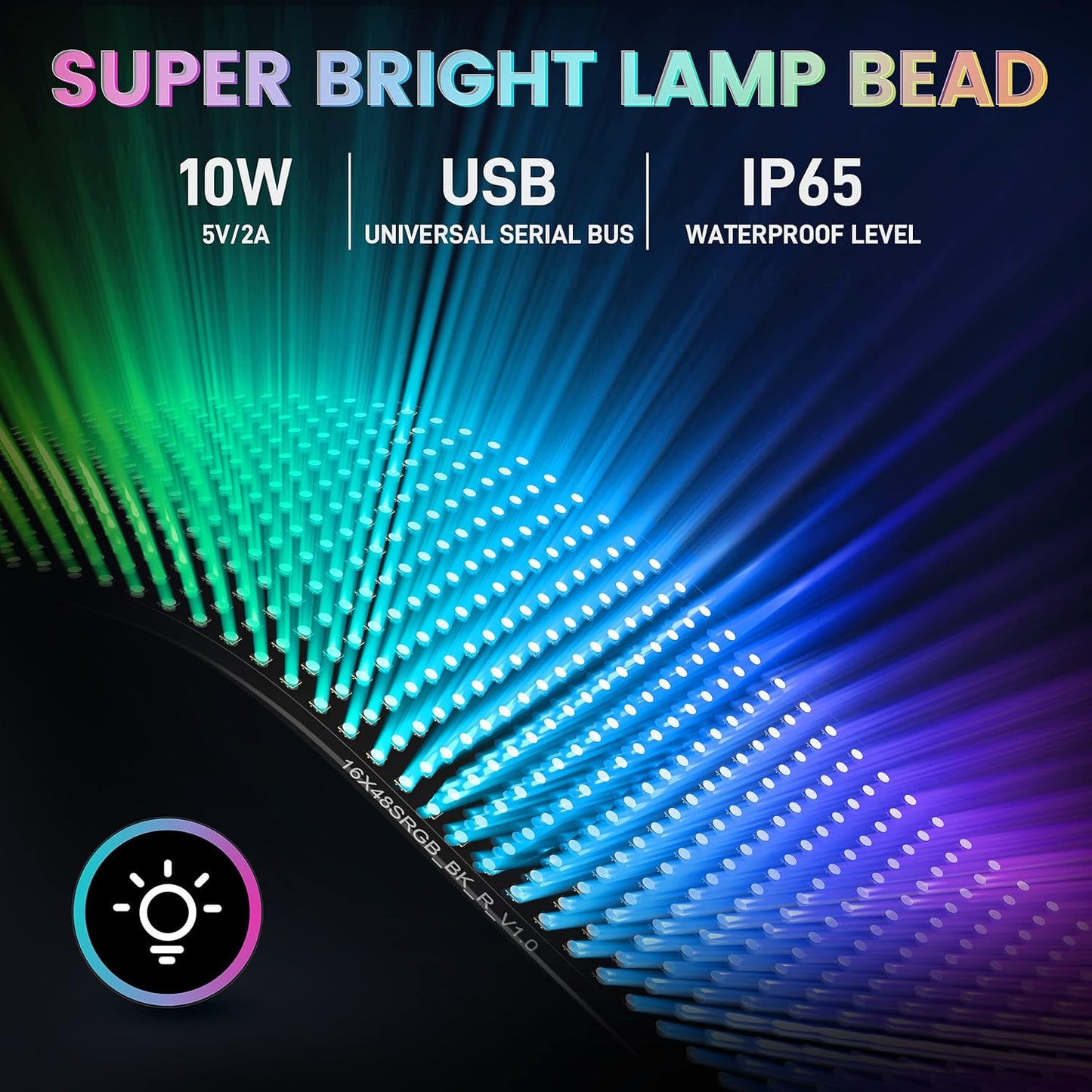 RAYHOME Scrolling Huge Bright Advertising LED Signs, Flexible USB 5V LED Store Sign Bluetooth App Control Custom Text Pattern Animation Programmable Display for Store Car Bar Hotel (27''x5'')