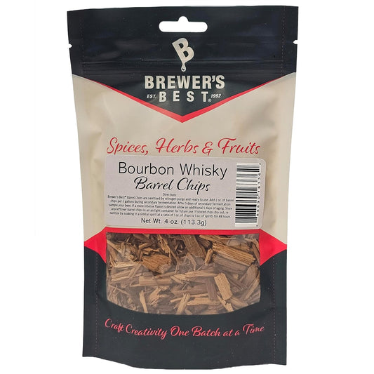 North Mountain Supply 6336A Brewer"s Best Barrel Chips Whisky, 4 oz., Brown