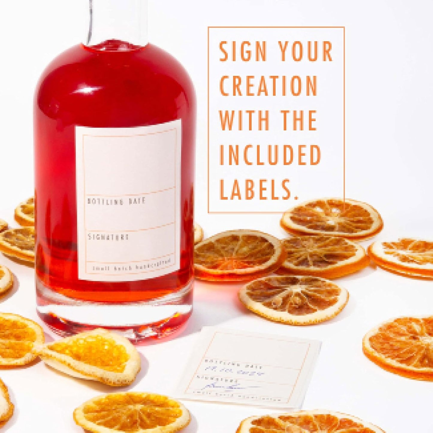 Craftly Italian Spritz Infusion Kit – Ultimate Aperitivo Experience at Home | DIY Cocktail Set for Aperitivo | Cocktail Set for Spritz