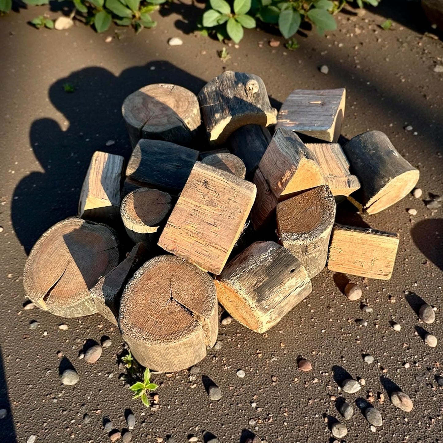 J.C.'s Smoking Wood Chunks - Gallon Sized Bag - Plum